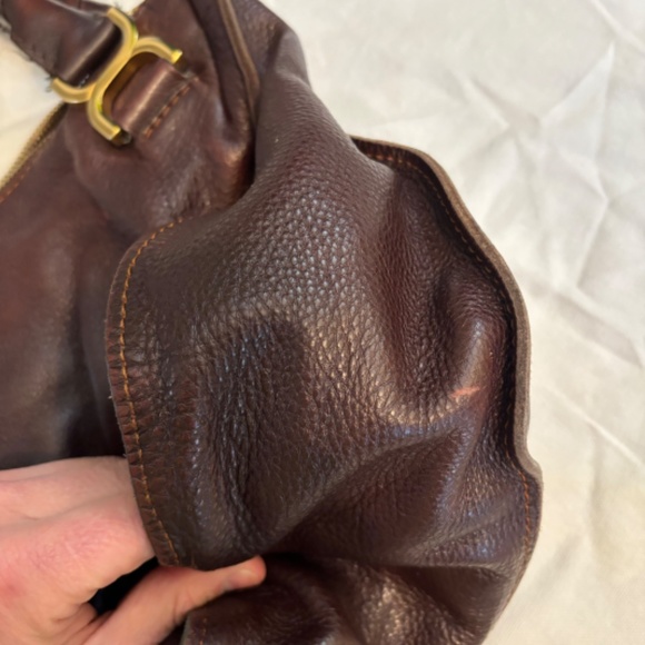 Chloe Marcie Medium Zip Leather Satchel Bag with dust bag 🌻🧡 - Picture 13 of 16